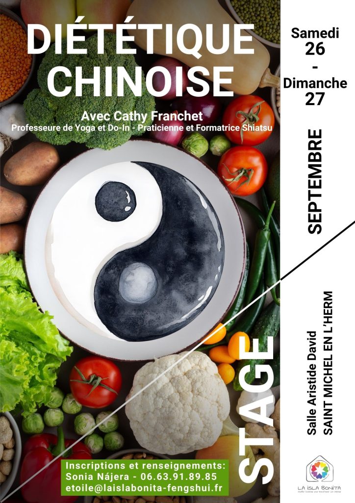 Stage diététique chinoise en Vendée 85