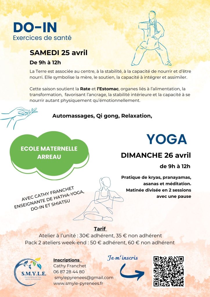 Atelier Do-in et Yoga dans les Pyrénées