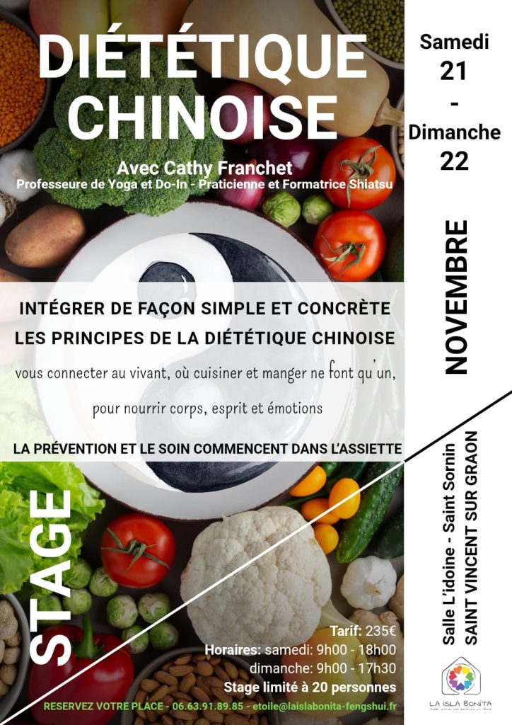 Les principes de la diététique chinoise : Atelier théorique et pratique